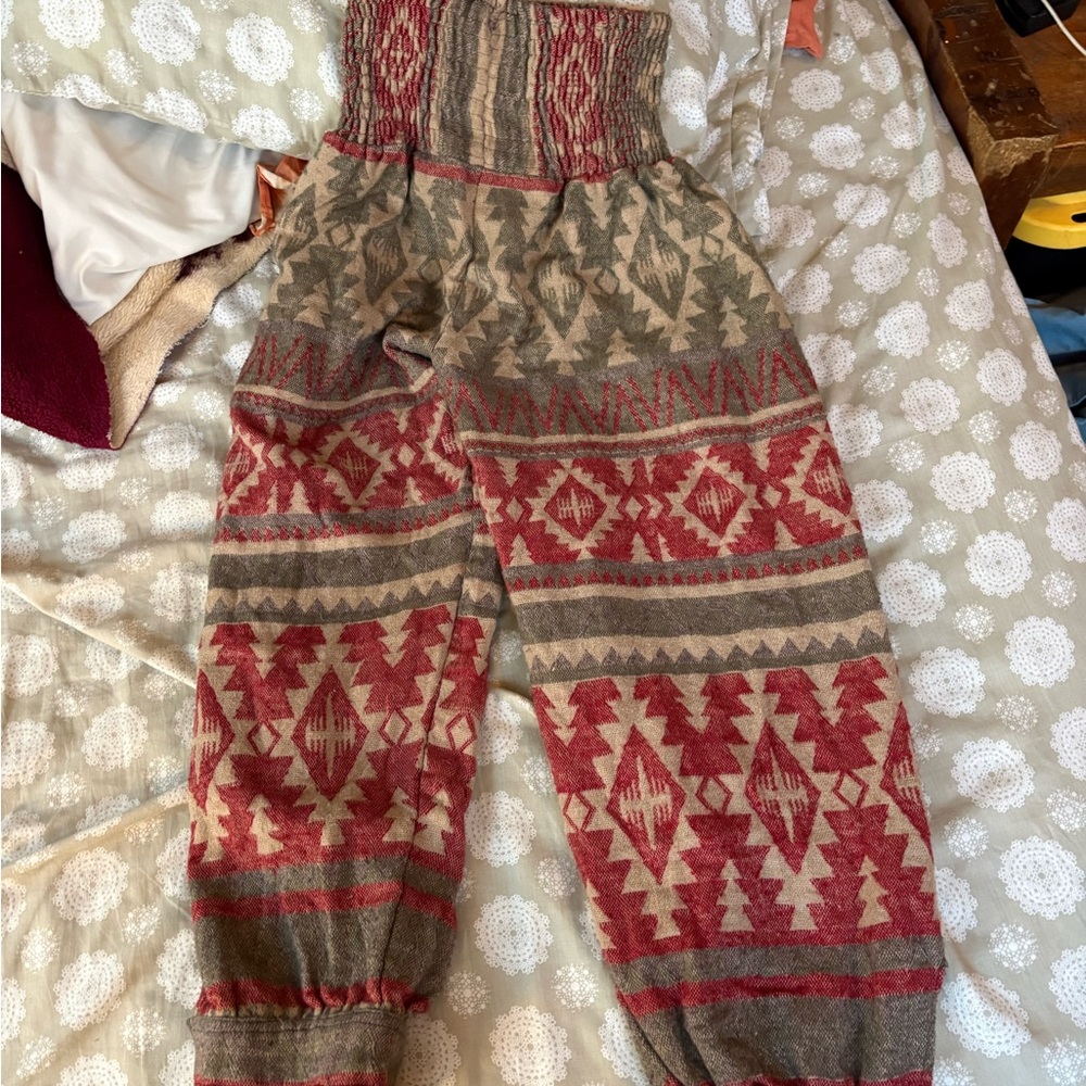Tribal Print Harem Pants